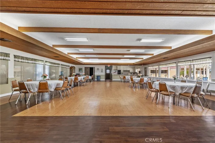 Clubhouse banquet room