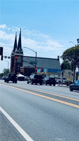 main block near historic church