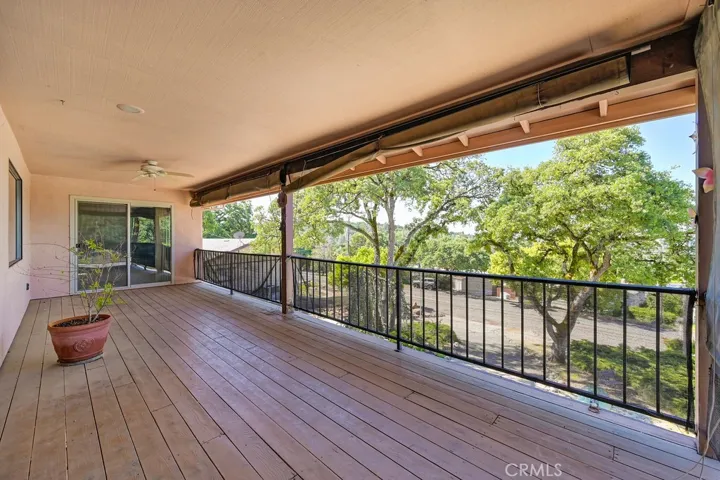 Large deck for entertaining and watching the sunsets