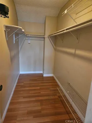 An Extra Large Walk-In Closet in the Master Bedroom
