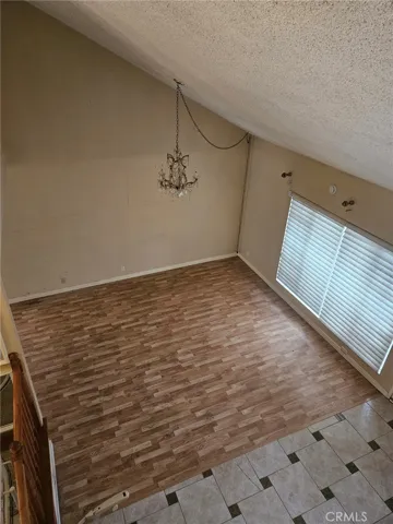 View of the Living Room from the Second Floor