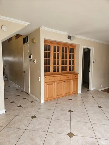 Another view of the built in cabinets in the Dining Area