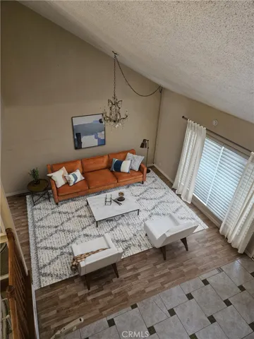 View of the Living Room from the second floor