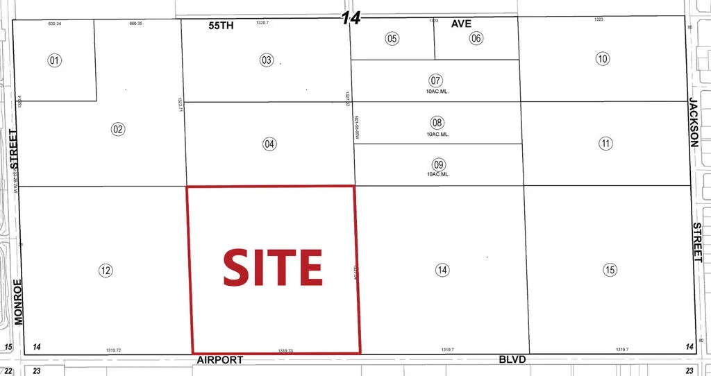 39 AC Airport Blvd, VSR Parcel Map