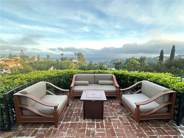 Enjoy the air & views outside the club room