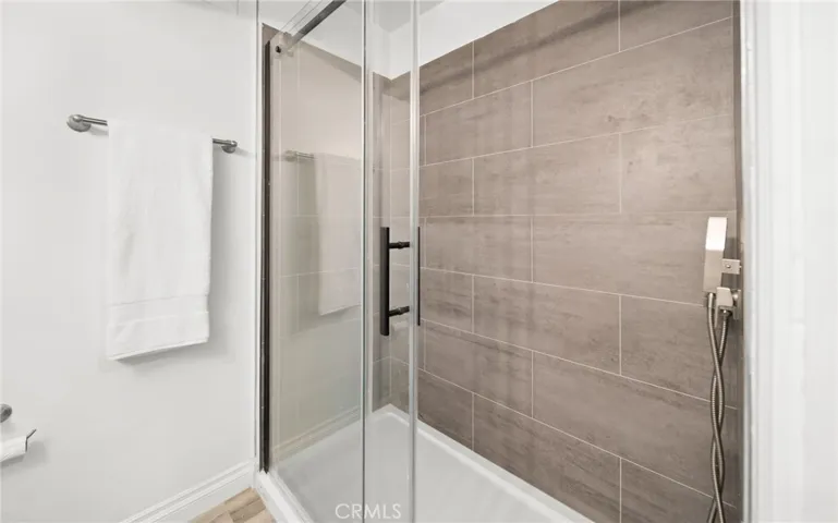Shower in Media Room