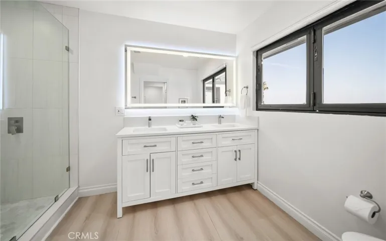 "His" Primary Bathroom with views