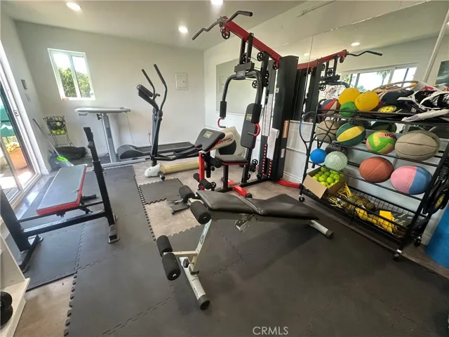 Fully equipped gym