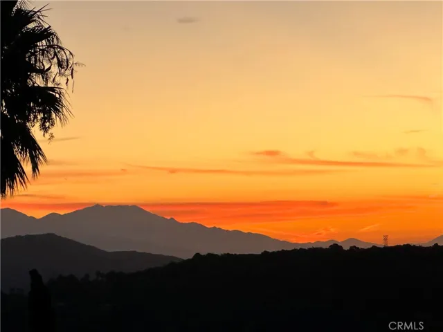 Enjoy romantic sunsets over the Hollywood Hills
