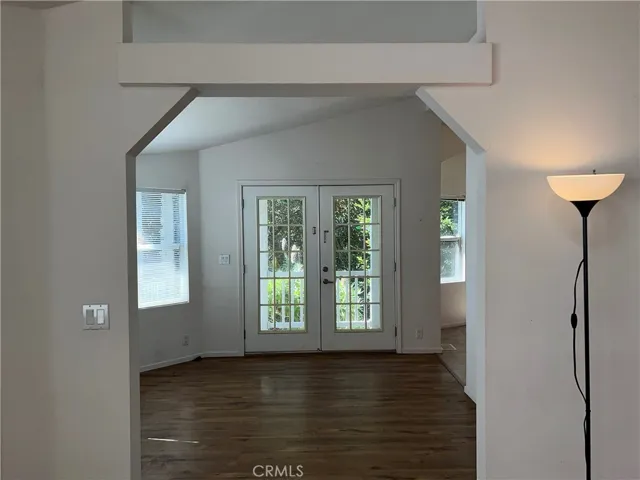 Bonus room off living room