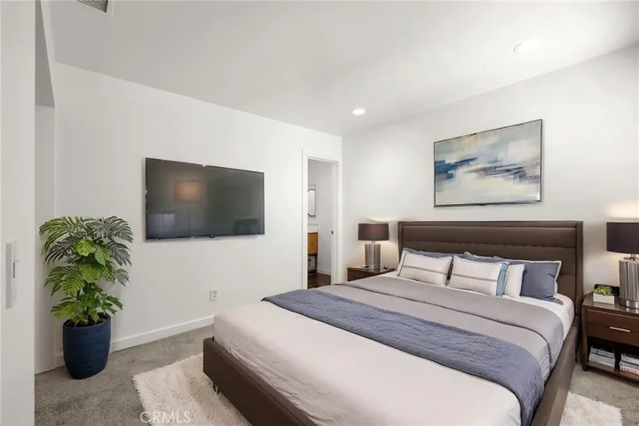 Each bedroom has it's own bathroom