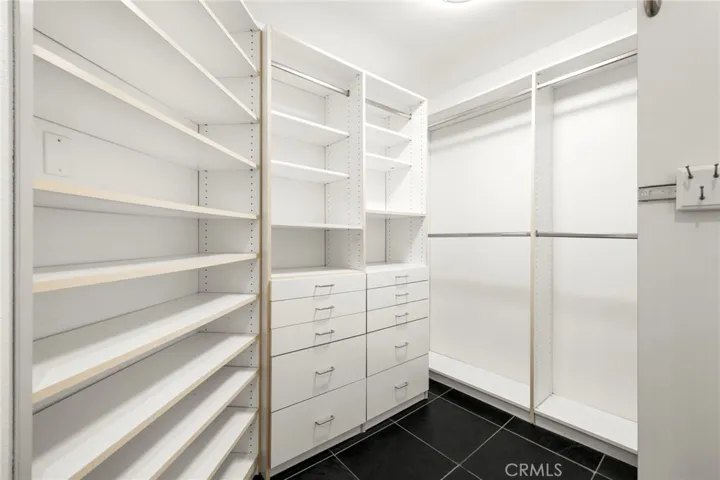 Master walk in closet