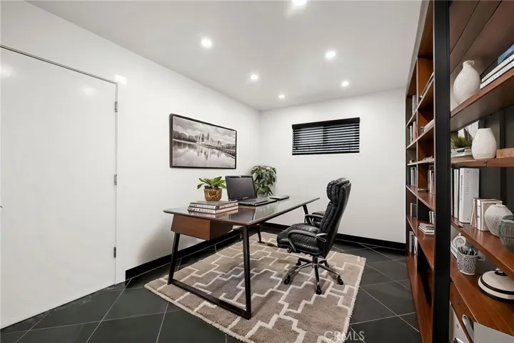downstairs office could be 4th bedroom with it's own bathroom