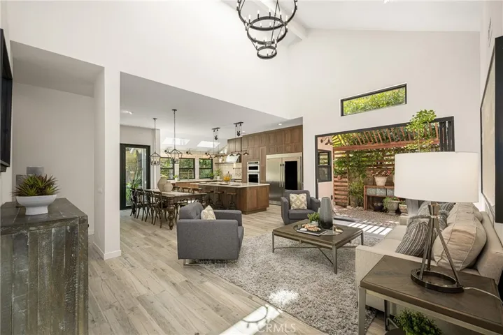 soaring ceilings & abundant natural light