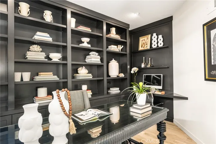 a third bedroom, converted to an office