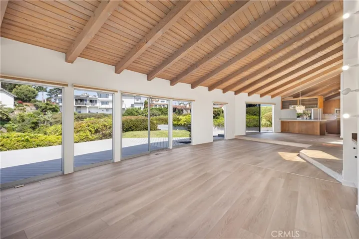 Giant window sliders with powered blinds