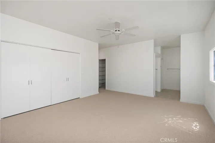 Huge separate closet space area