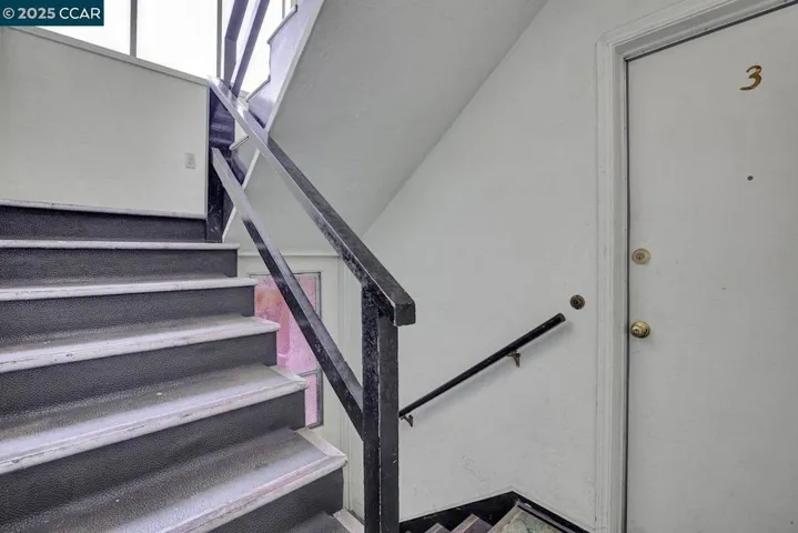 Each unit has a back door which leads to the side yard.