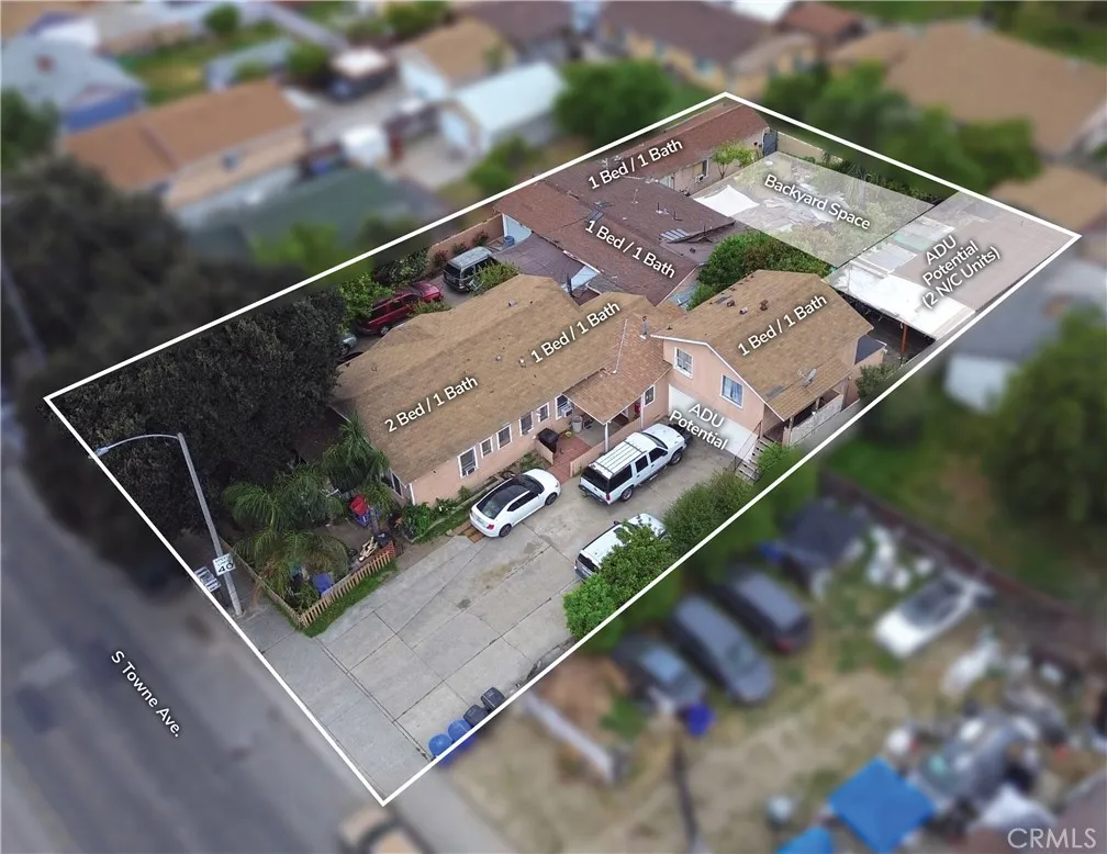 931 S Towne Avenue, Pomona, California 91766, ,Residential Income,For Sale,Towne,OC25101026