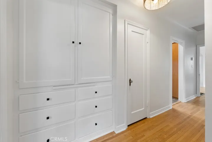 Lots of storage in hallway