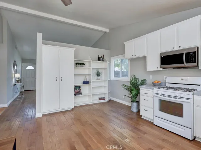 Large pantry with extra shelving