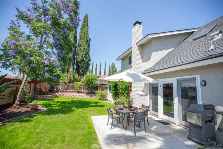 Beautiful sanctuary, fruit trees and utility shed.