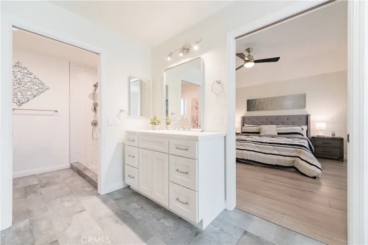 Master dressing area