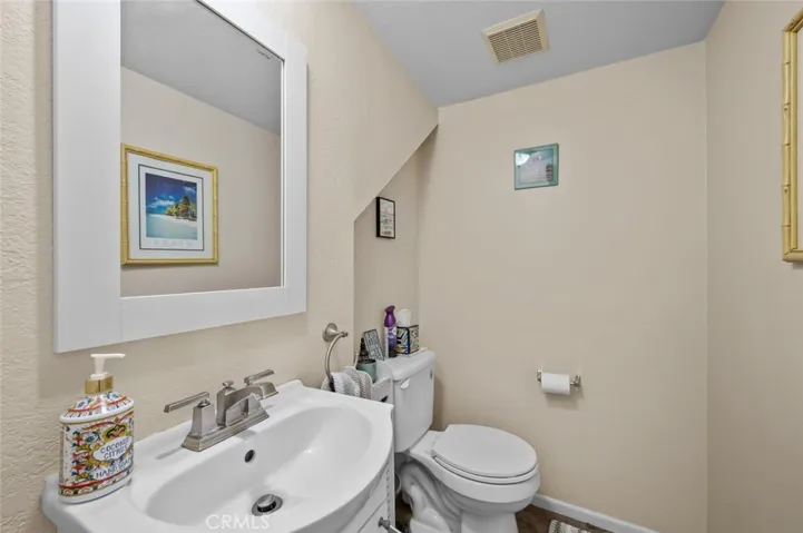 Downstairs half bath