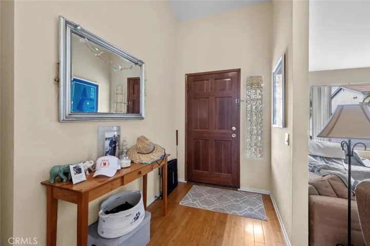 Main entrance to the home