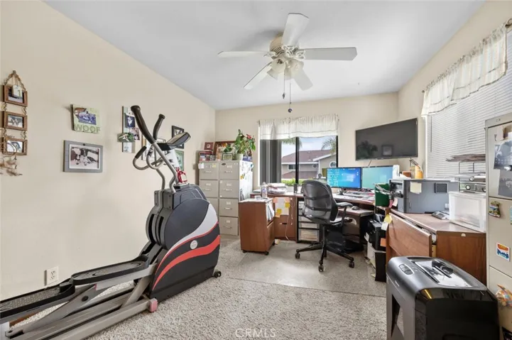Bedroom three used as home office