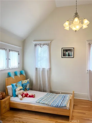 3rd bedroom inside house virtually staged.