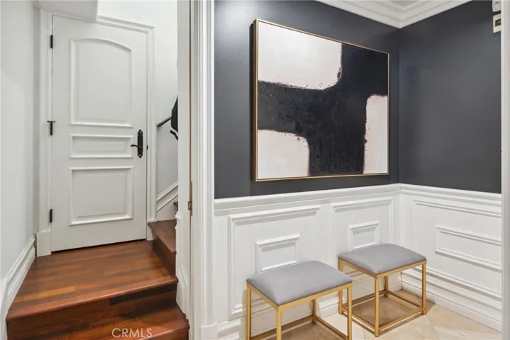 Enter level 1 from elevato with connection to the theater and massage room and garage.