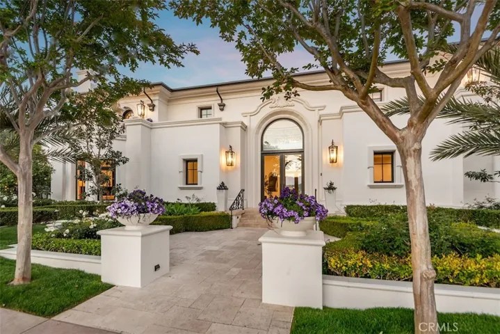 Enjoy this grand entry with reimagined gardens and exterior, Exterior lighting from Southern Comfort.