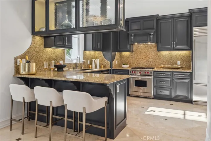 A second kitchen with wolf and subzero and Bosche for catering parties or that overnight or long term guest.