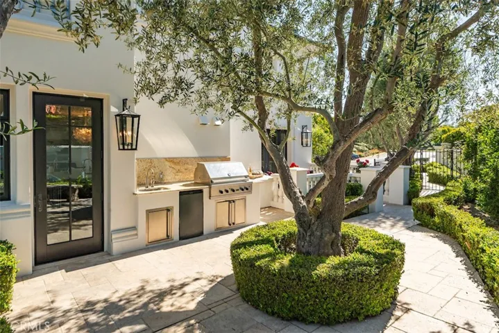 Build in barbecue area.