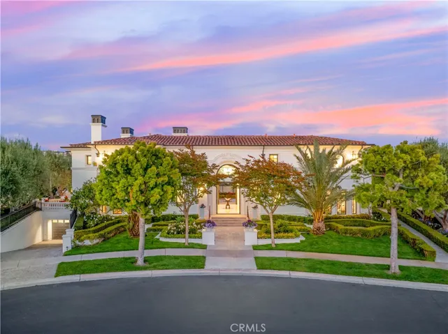 Welcome to the reimagined estate at 
28 Shoreridge, Newport Coast @ twilight in the Pelican Crest Estates of Newport Coast.