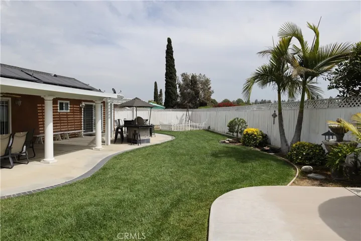 Additional outdoor space with water and electric hookups