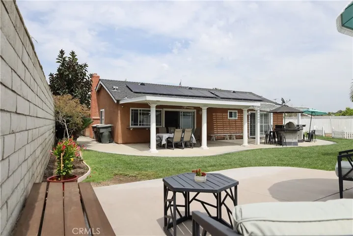 Additional outdoor space with water and electric hookups
