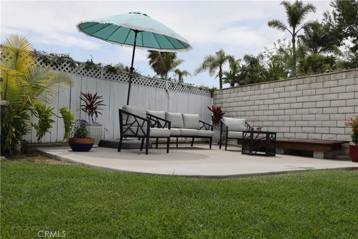 Additional outdoor space with water and electric hookups