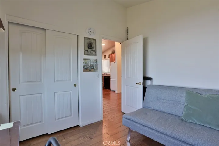 Main level bedroom closet