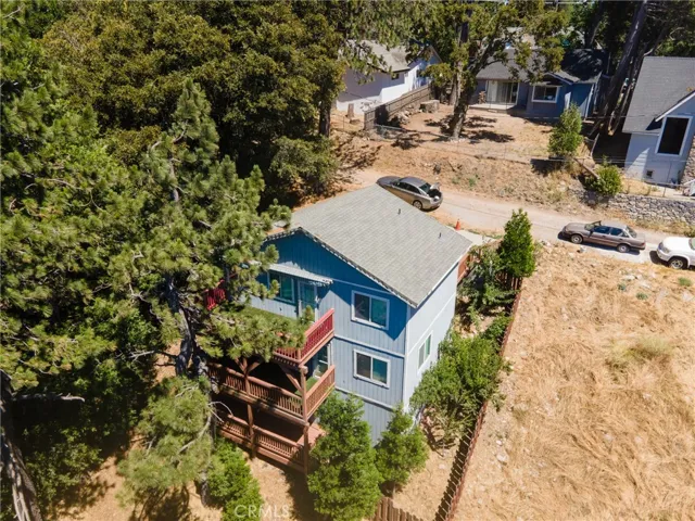 Drone rear view