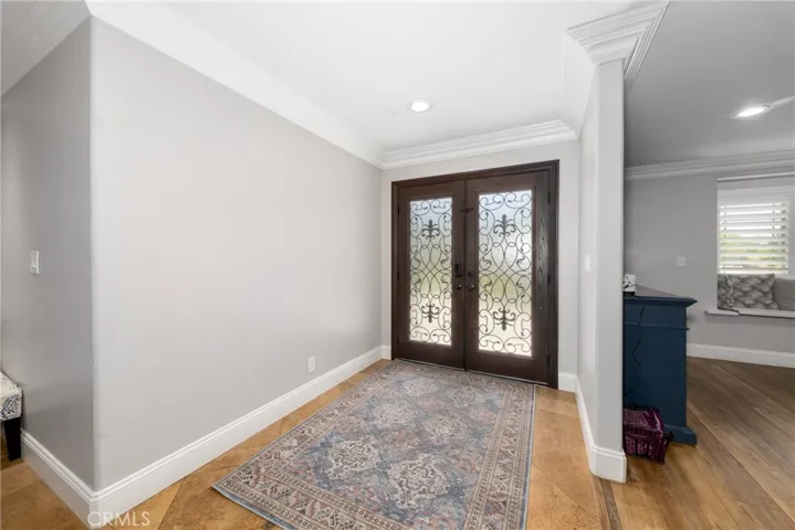 Interior entrance foyer area