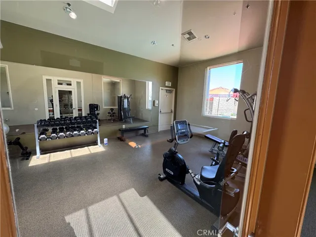 Clubhouse gym