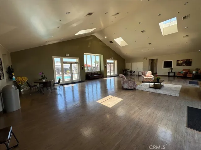Clubhouse lobby