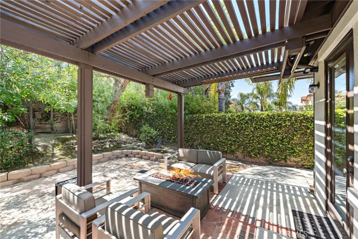 back patio/spa