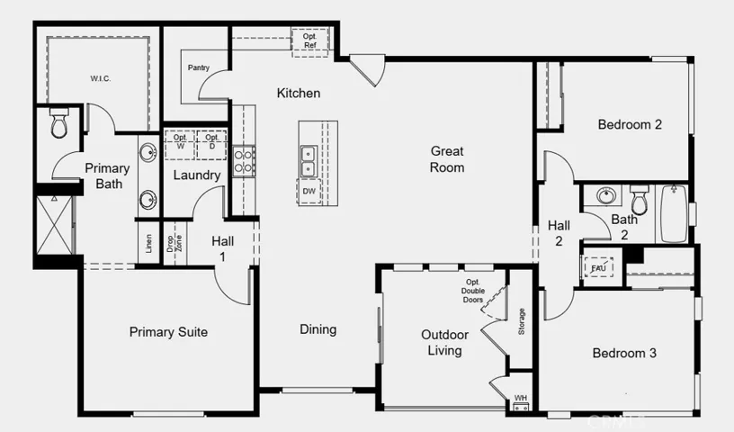 Foor Plan - Lot 301
