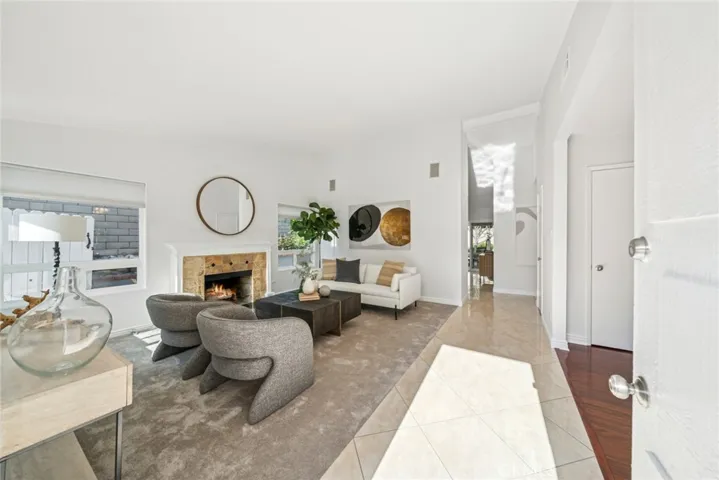 featuring natural light that pours through large windows