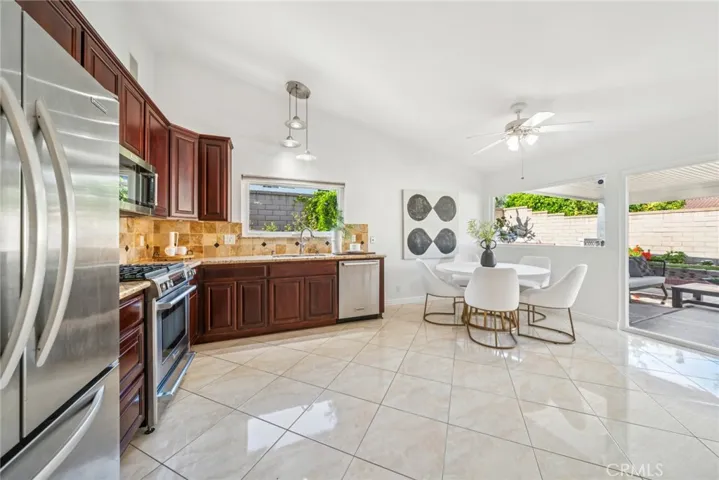 The modern kitchen was remodeled in 2010,