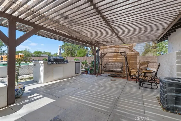 Patio and BBQ