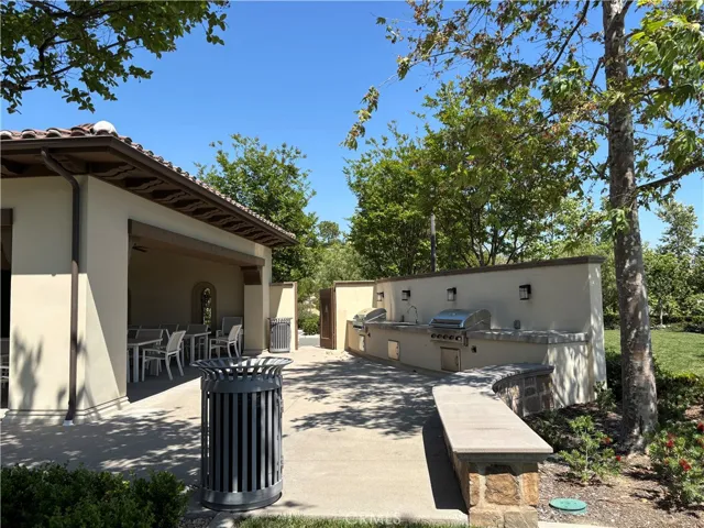 BBQ and patio in the club house.
